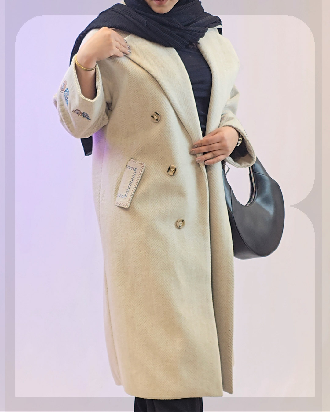 1030 مانتو فوتر مهناز