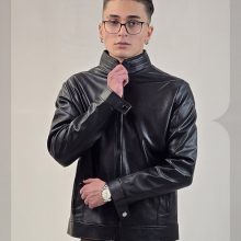 کاپشن چرم پاییزه