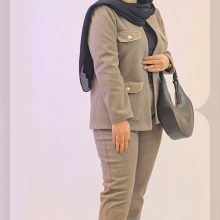 1031 مانتو شلوار فوتر صبا