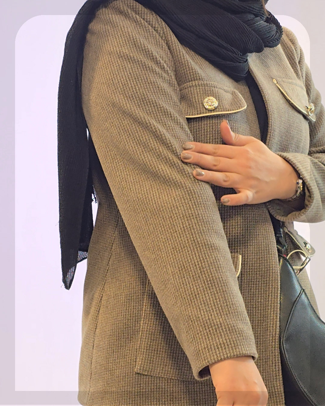 1031 مانتو شلوار فوتر صبا