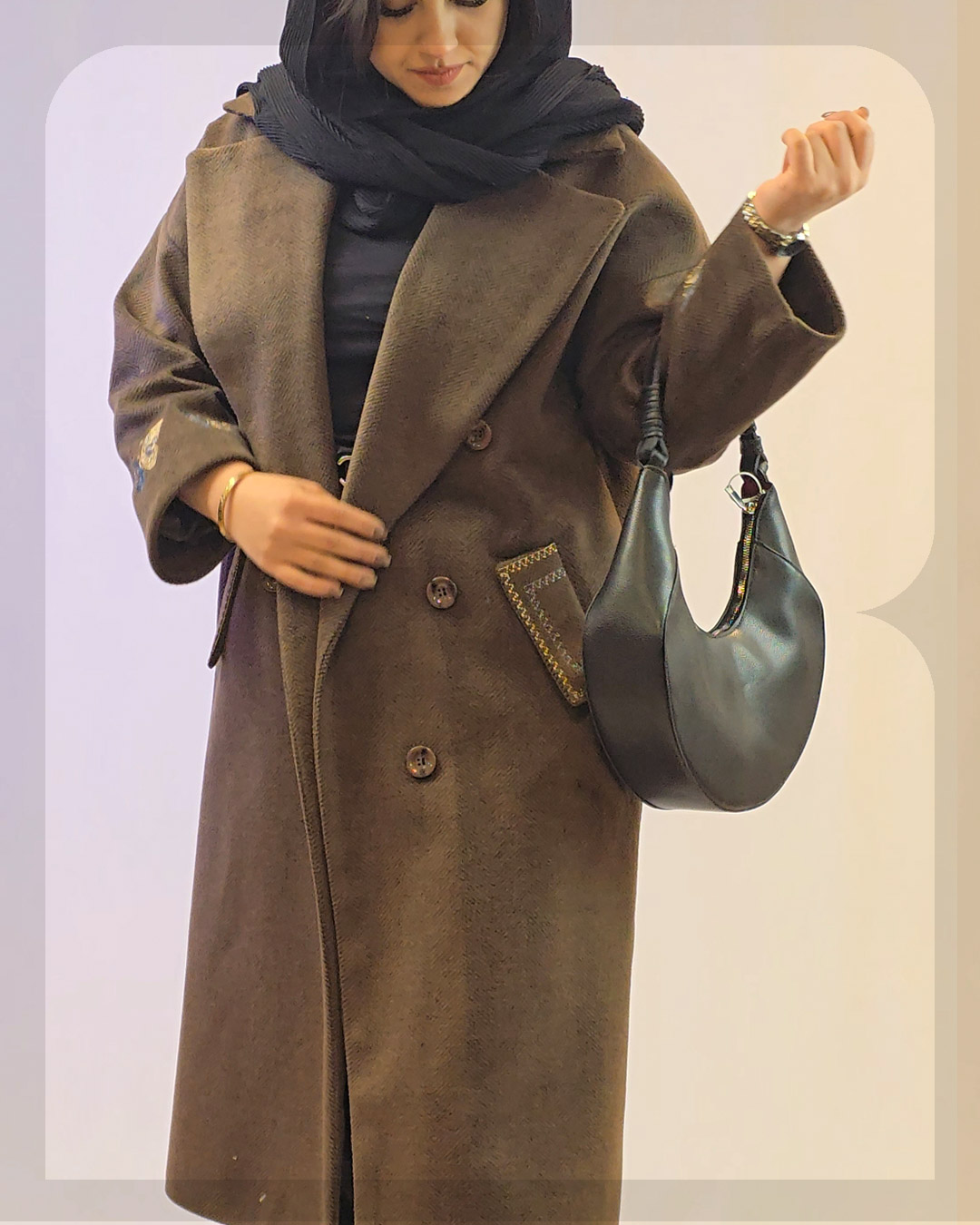 1030 مانتو فوتر مهناز