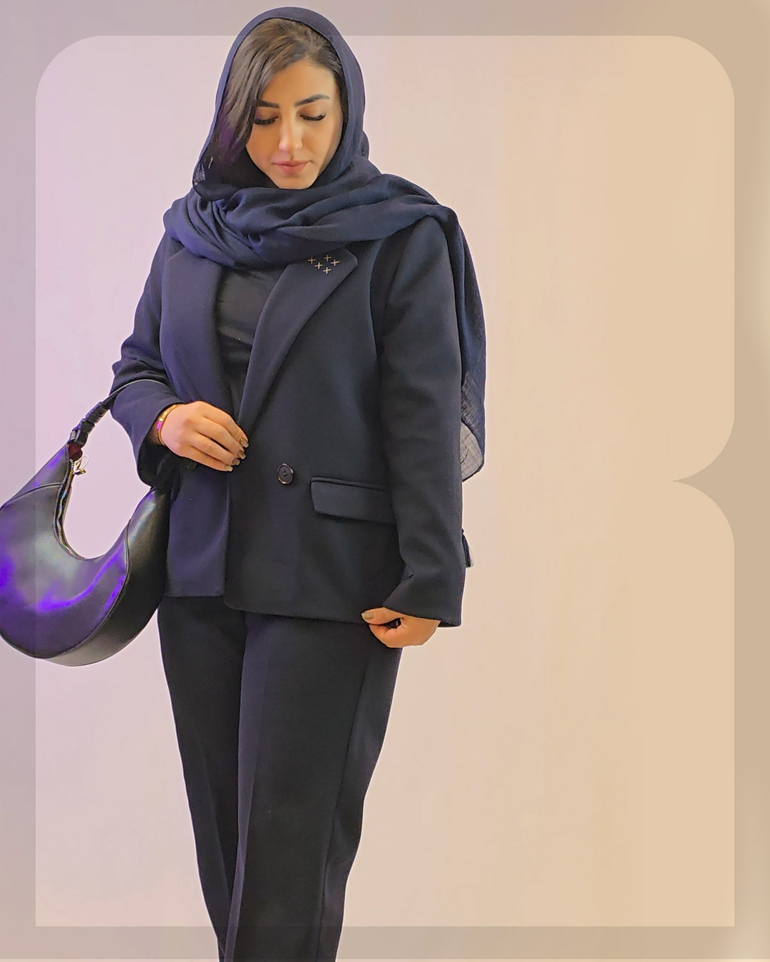 1032 مانتو شلوار کوک فوتر