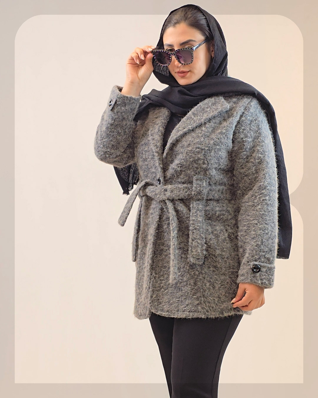 1007 کت پشمی فوتر شادی