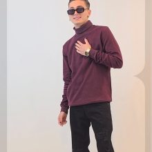 1010 یقه اسکی پارچه سلانیک