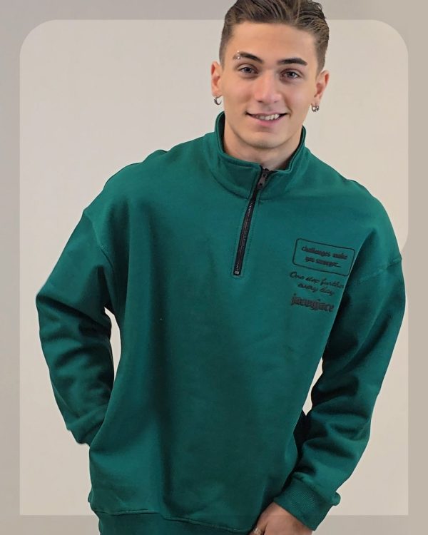 1002 دورس نیم زیپ مردانه