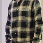 1027 پیراهن مردانه کنف چهارخونه