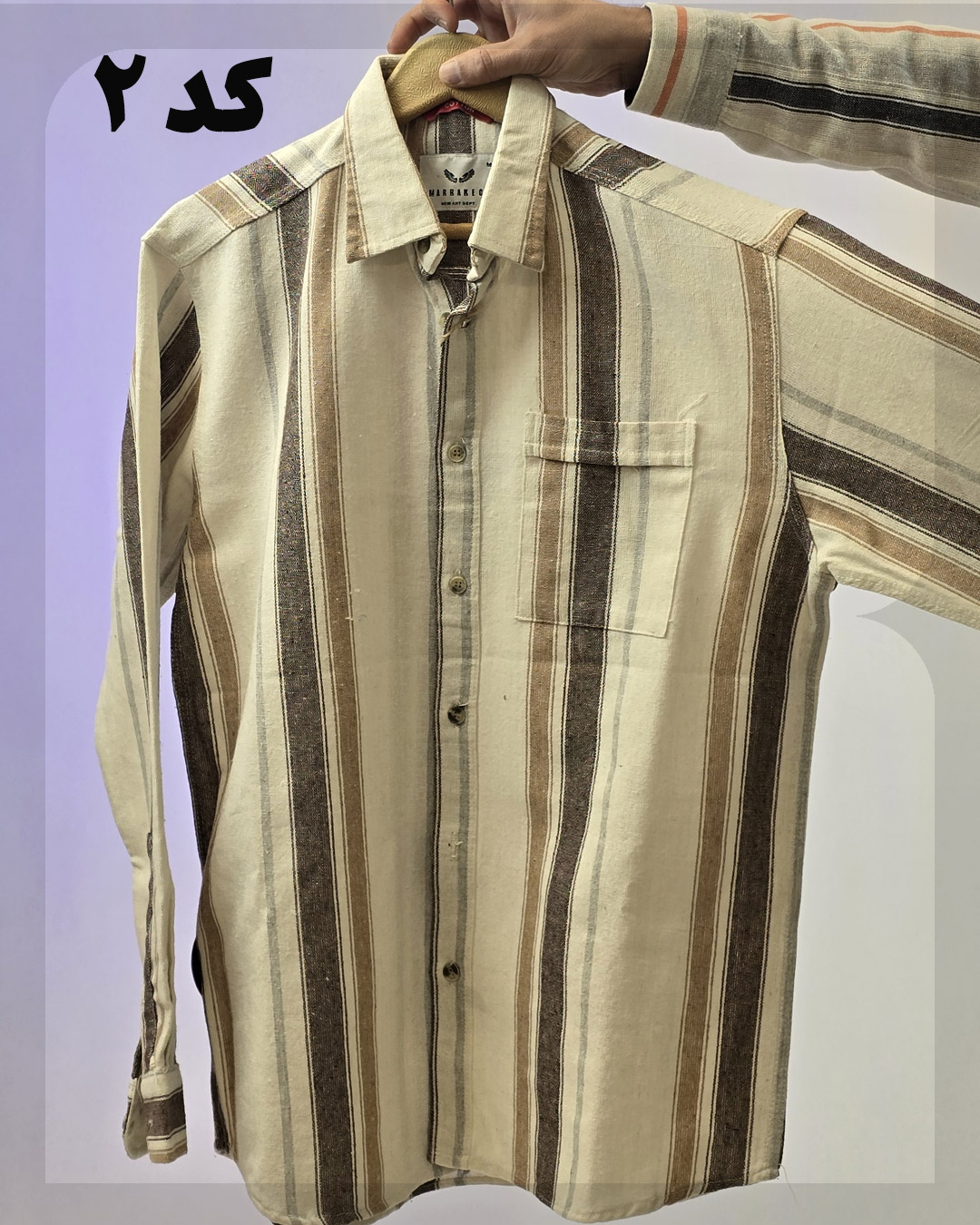 1028 پیراهن مردانه راه دار