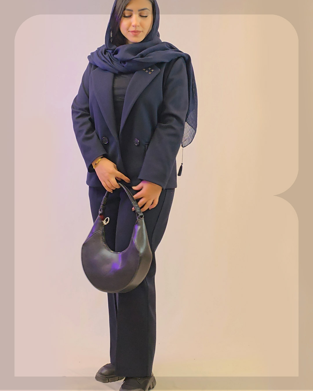 1032 مانتو شلوار کوک فوتر